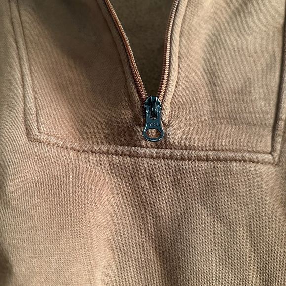 OVO Casual Tan Zip-Up Sweater Size Large‎ - Picture 5 of 5